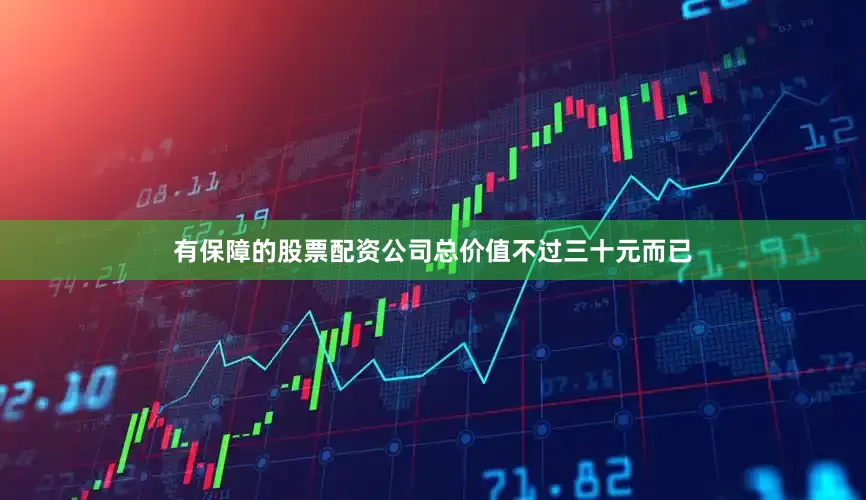 有保障的股票配资公司总价值不过三十元而已